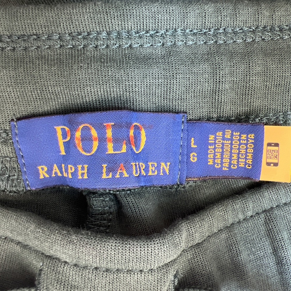 Polo Ralph Lauren Milan Shorts Large Green Double Knit Crest Italy 3 Blokecore - Picture 5 of 16